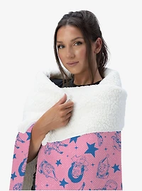The Wizard of Oz Kansas Comfort Silk Touch Sherpa Throw Blanket
