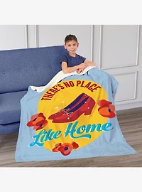 The Wizard of Oz Click Your Heels Silk Touch Sherpa Throw Blanket
