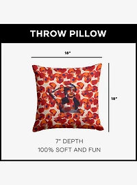 The Wizard of Oz Floral Exploration Throw Pillow