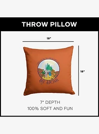 The Wizard of Oz Stay Close Throw Pillow