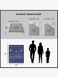 The Smurfs Merry Smurfy 40x50" Silk Touch Throw Blanket