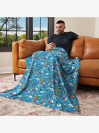The Smurfs Smurfy Christmas 40x50" Silk Touch Throw Blanket