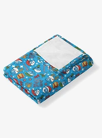 The Smurfs Smurfy Christmas 40x50" Silk Touch Throw Blanket