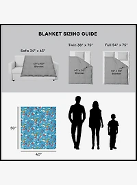The Smurfs Smurfy Christmas 40x50" Silk Touch Throw Blanket
