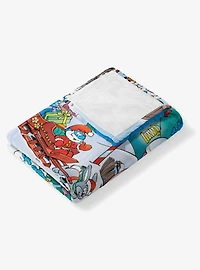 The Smurfs Winter Bash 40x50" Silk Touch Throw Blanket