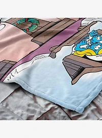 The Smurfs Winter Bash 40x50" Silk Touch Throw Blanket