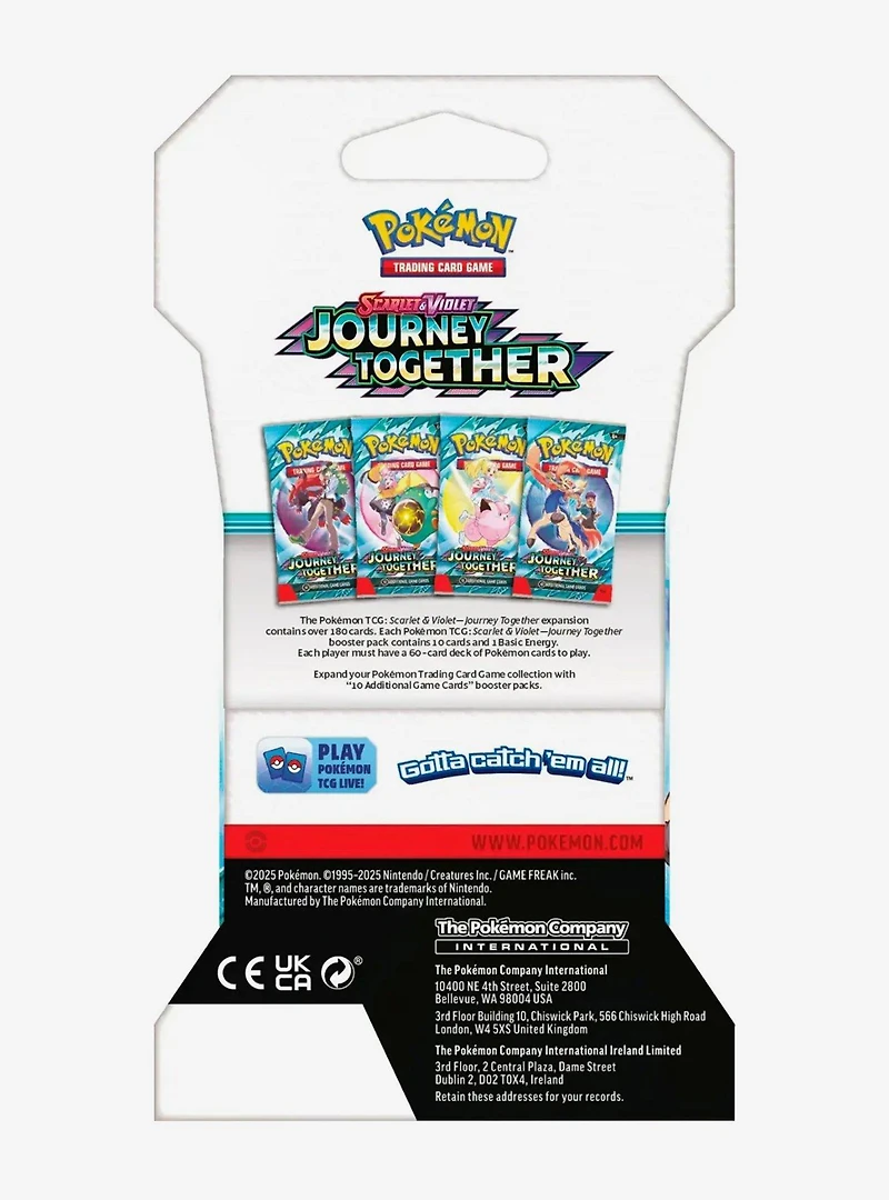 Pokémon Trading Card Game Scarlet & Violet Journey Together Booster Pack