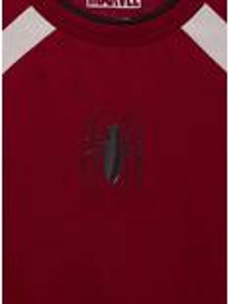 Marvel Spider-Man Logo Toddler Long Sleeve T-Shirt & Shorts Set - BoxLunch Exclusive