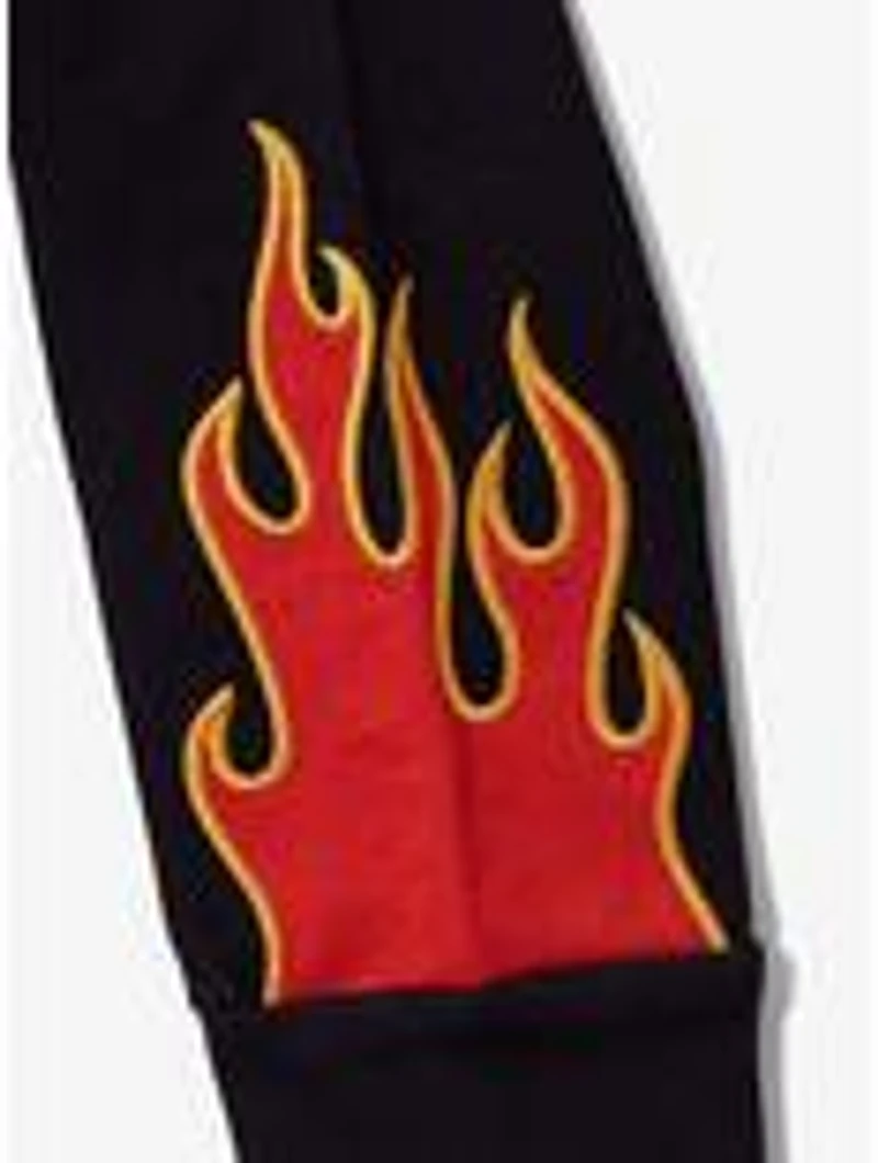 Disney Pixar Cars Lightning McQueen Flame Toddler Long Sleeve T-Shirt & Shorts Set - BoxLunch Exclusive