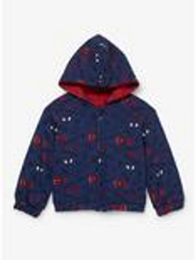 Marvel Spider-Man Suit Reversible Toddler Jacket - BoxLunch Exclusive