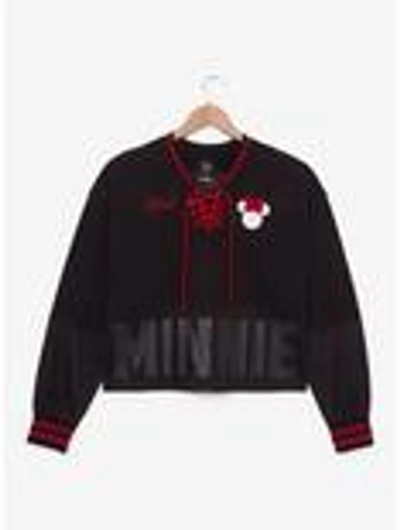 Disney Minnie Mouse Cropped Women's Hockey Jersey — BoxLunch Exclusive