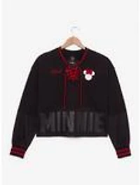 Disney Minnie Mouse Cropped Women's Hockey Jersey — BoxLunch Exclusive