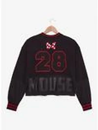 Disney Minnie Mouse Cropped Women's Hockey Jersey — BoxLunch Exclusive
