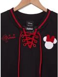 Disney Minnie Mouse Cropped Women's Plus Hockey Jersey — BoxLunch Exclusive