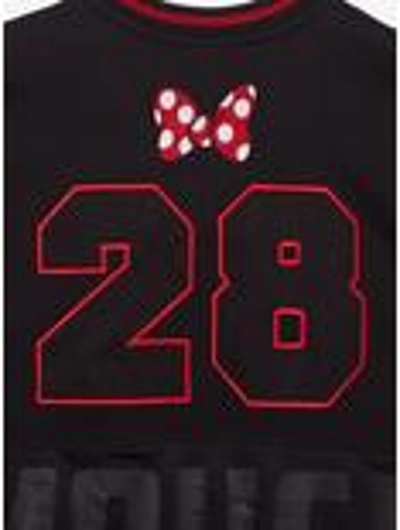 Disney Minnie Mouse Cropped Women's Plus Hockey Jersey — BoxLunch Exclusive