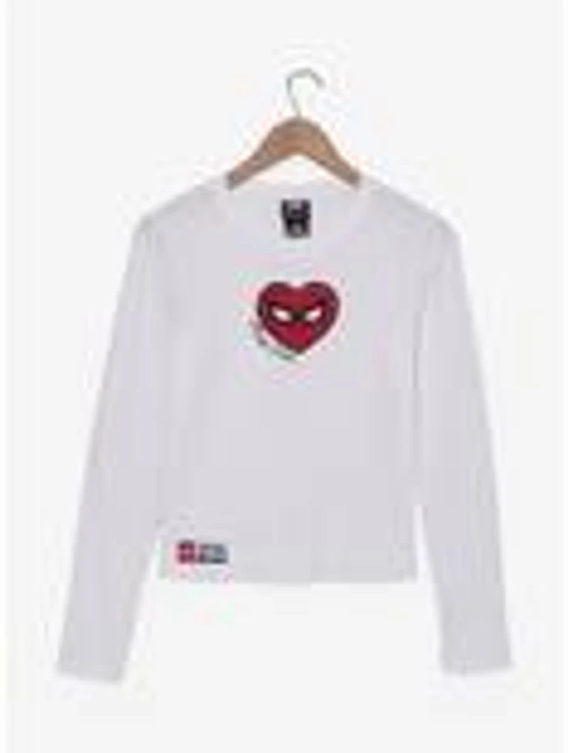 Marvel Spider-Man Pointelle Women's Long Sleeve T-Shirt — BoxLunch Exclusive