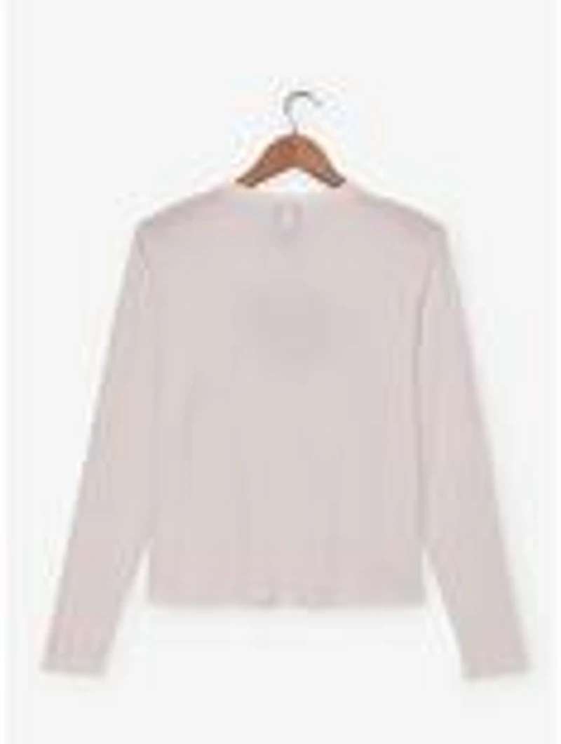 Marvel Spider-Man Heart Pointelle Women's Plus Long Sleeve T-Shirt - BoxLunch Exclusive