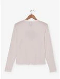 Marvel Spider-Man Heart Pointelle Women's Plus Long Sleeve T-Shirt - BoxLunch Exclusive