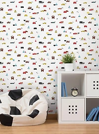 Disney Pixar Cars Racing Peel & Stick Wallpaper