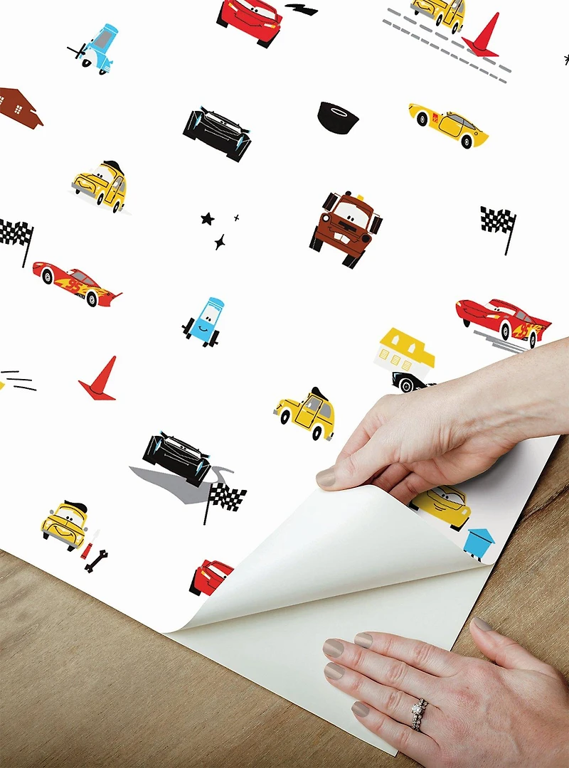 Disney Pixar Cars Racing Peel & Stick Wallpaper