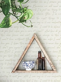 Love Letters Parchment Peel & Stick Wallpaper