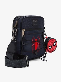 Marvel Spider-Man Logo Crossbody Bag with Coin Purse - BoxLunch Exclusive