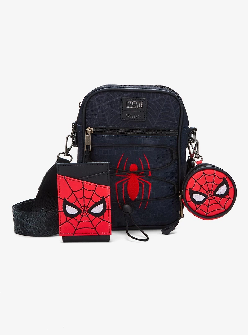 Marvel Spider-Man Logo Crossbody Bag with Coin Purse - BoxLunch Exclusive