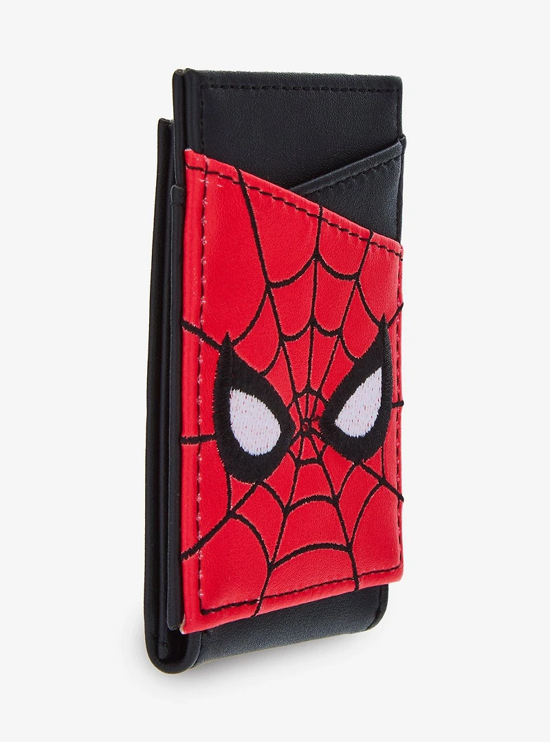Marvel Spider-Man Mask Magnetic Cardholder - BoxLunch Exclusive