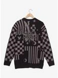 Wednesday Nevermore Icons Women's Cardigan - BoxLunch Exclusive