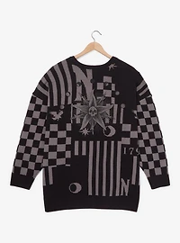 Wednesday Nevermore Icons Women's Plus Cardigan - BoxLunch Exclusive