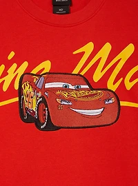 Disney Pixar Cars Lightning McQueen Panel Crewneck - BoxLunch Exclusive