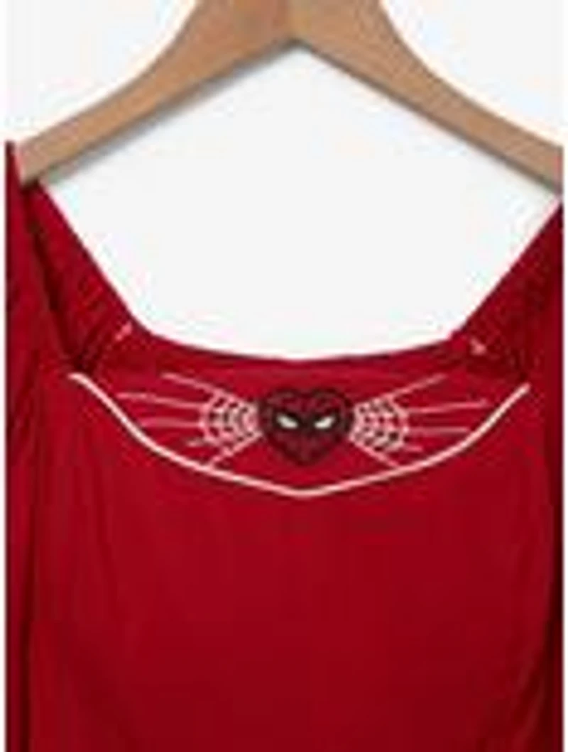 Marvel Spider-Man Heart Mask Smock Plus Dress - BoxLunch Exclusive