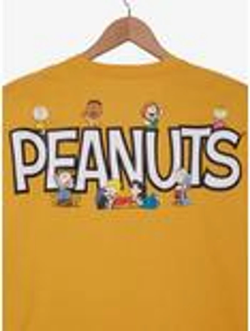 Peanuts Charlie Brown Pattern Long Sleeve T-Shirt - BoxLunch Exclusive