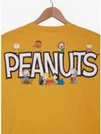 Peanuts Charlie Brown Pattern Long Sleeve T-Shirt - BoxLunch Exclusive