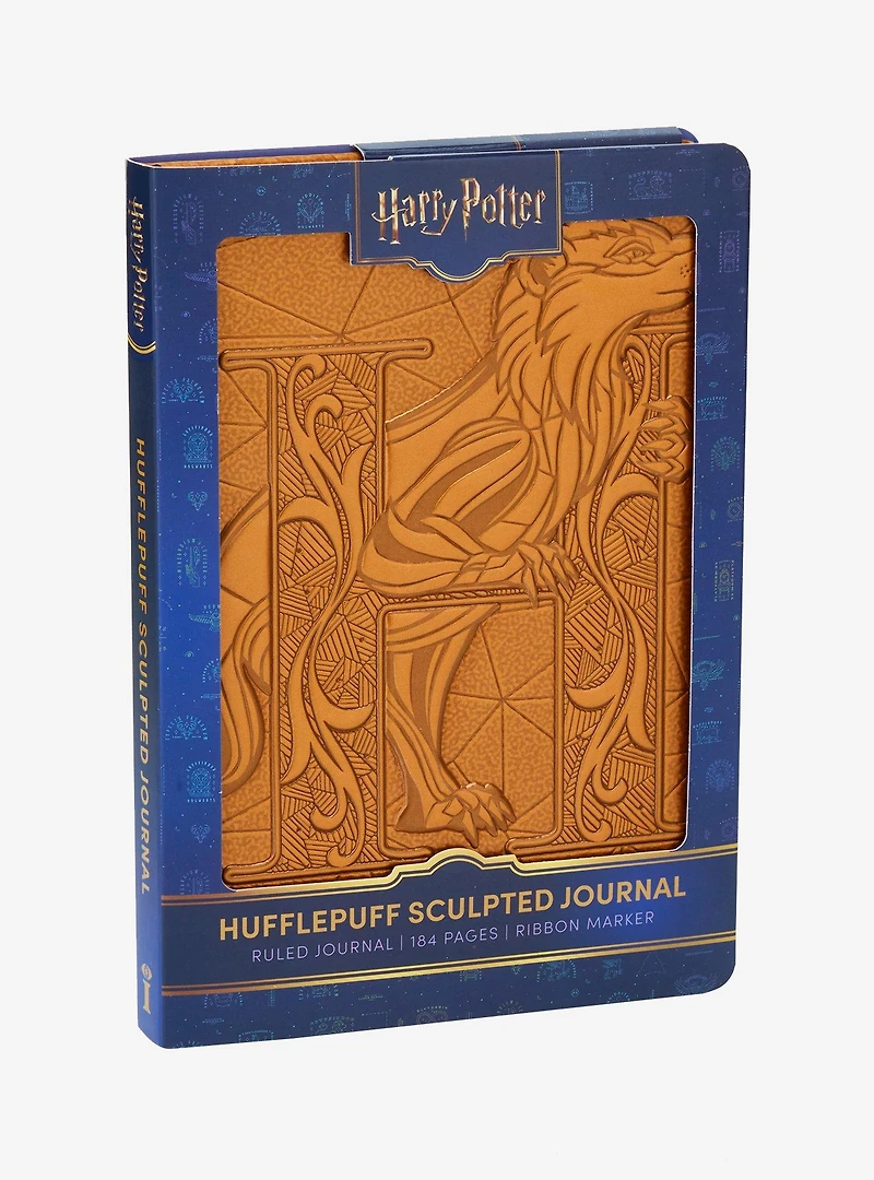 Harry Potter Hufflepuff Embossed Journal