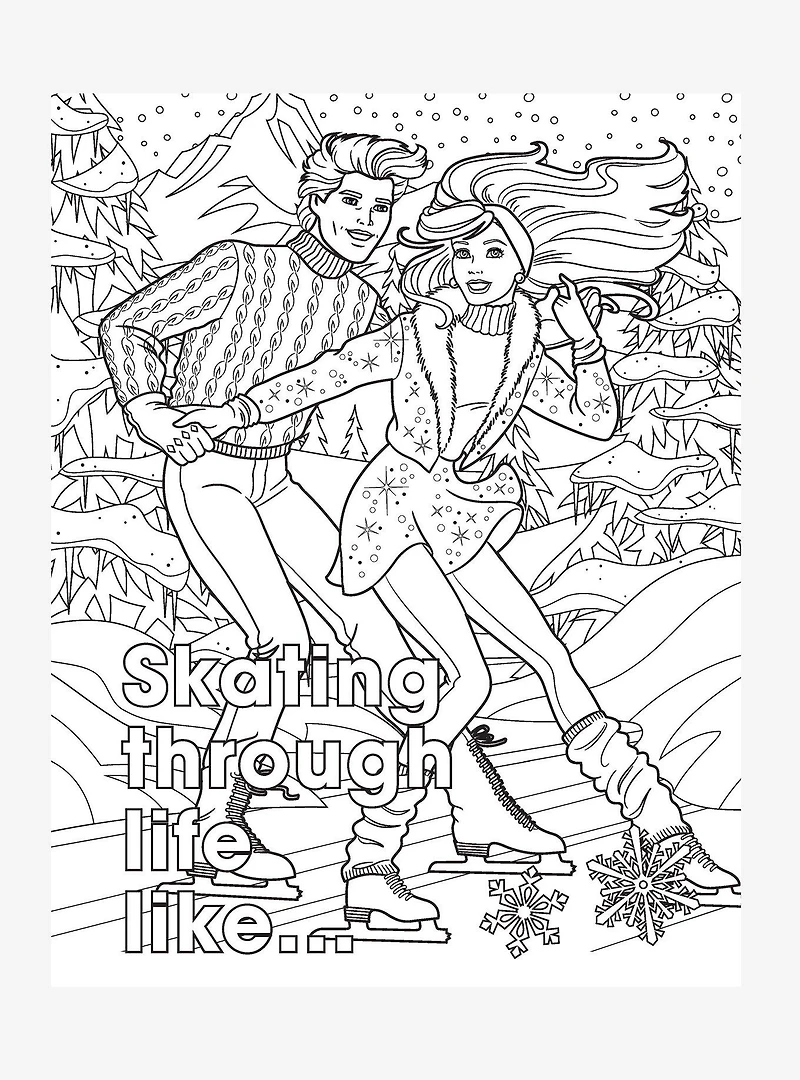 Barbie Kensational Coloring Book
