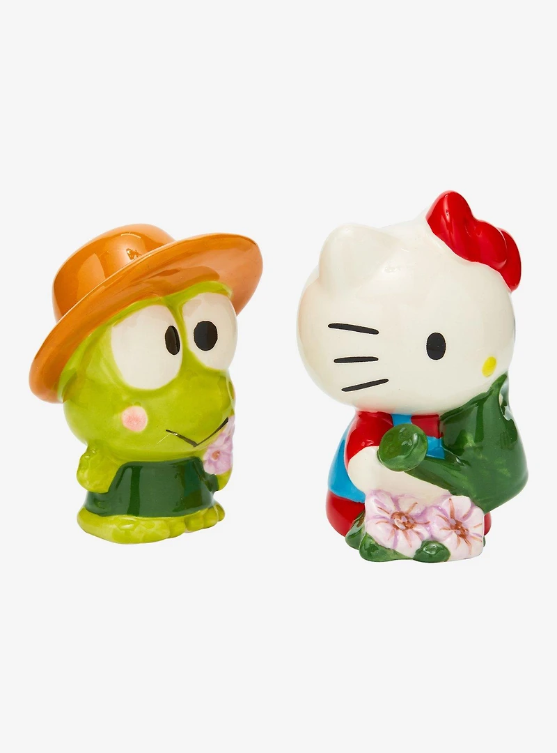 Sanrio Hello Kitty & Keroppi Salt and Pepper Shakers