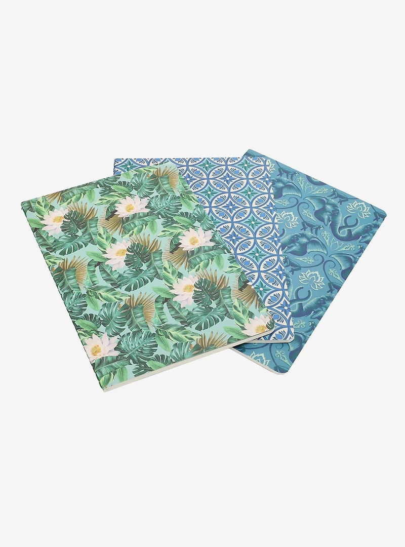 The White Lotus Floral Notebook Set