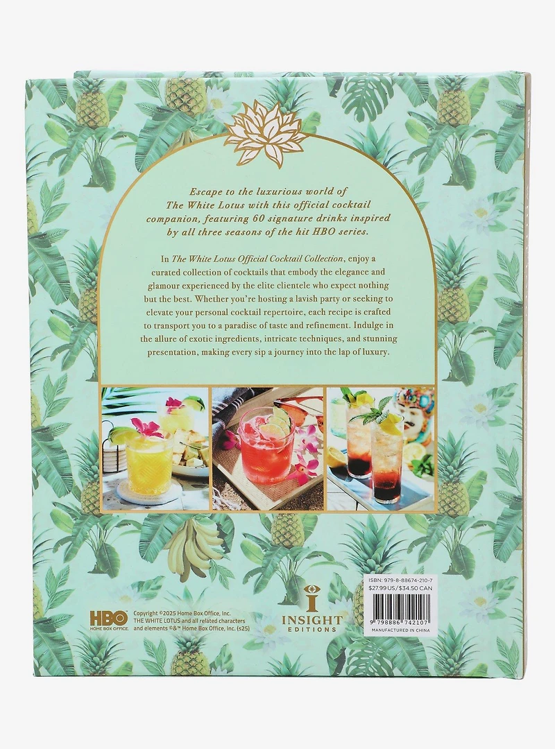 The White Lotus Official Cocktail Collection Book