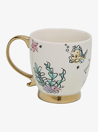 Disney The Little Mermaid Ariel Icons Illustrated Mug