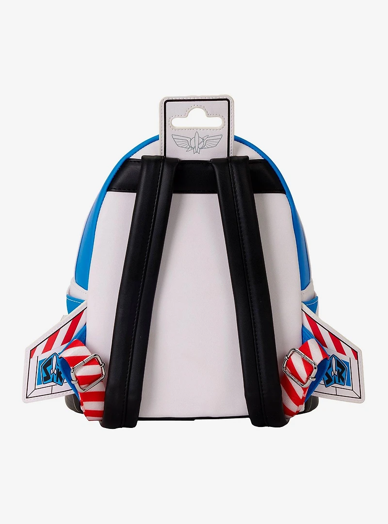 Loungefly Disney Pixar Toy Story 30th Anniversary Buzz Lightyear Box Figural Glow-in-the-Dark Mini Backpack
