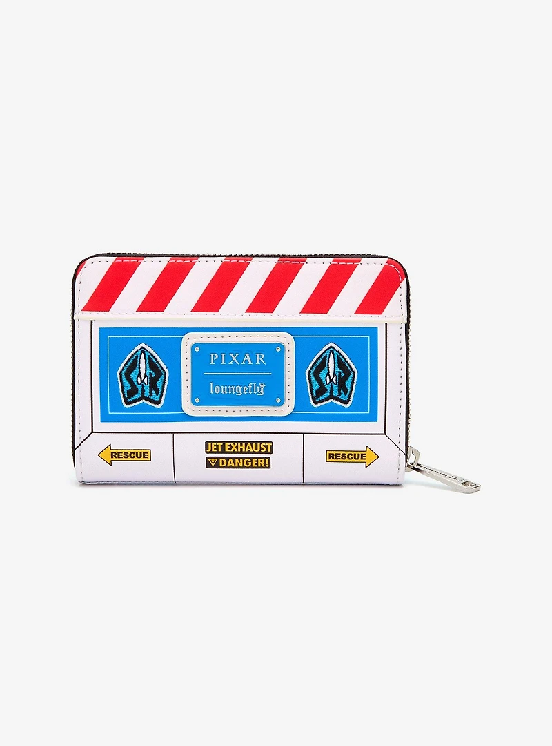 Loungefly Disney Pixar Toy Story 30th Anniversary Buzz Lightyear Box Glow-in-the-Dark Small Zip Wallet