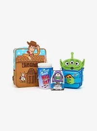 Loungefly Disney Pixar Toy Story 30th Anniversary Buzz Lightyear Box Glow-in-the-Dark Small Zip Wallet