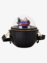 Loungefly Disney Hocus Pocus Sanderson Sisters Flying Figural Dome Crossbody Bag