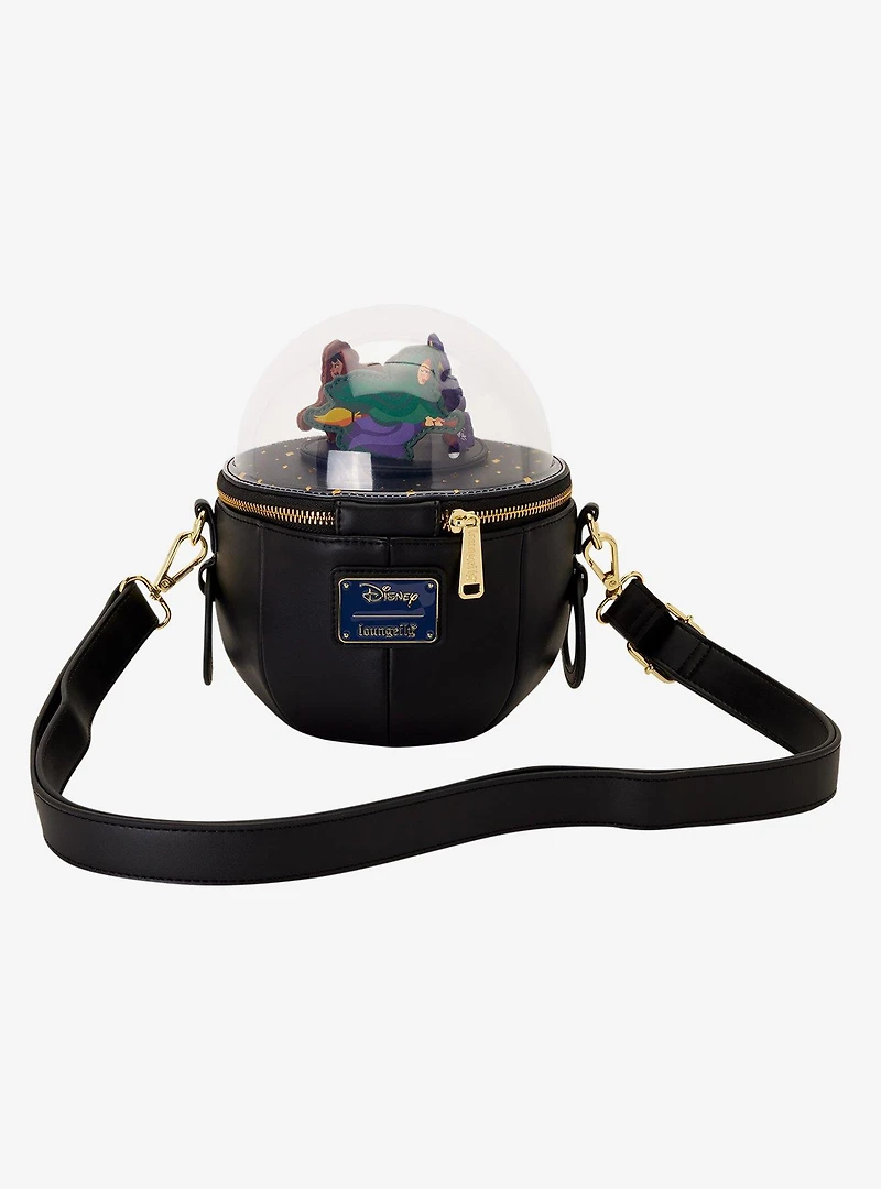 Loungefly Disney Hocus Pocus Sanderson Sisters Flying Figural Dome Crossbody Bag
