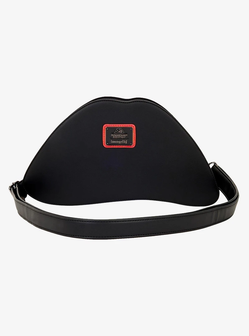 Loungefly The Rocky Horror Picture Show Lips Figural Crossbody Bag