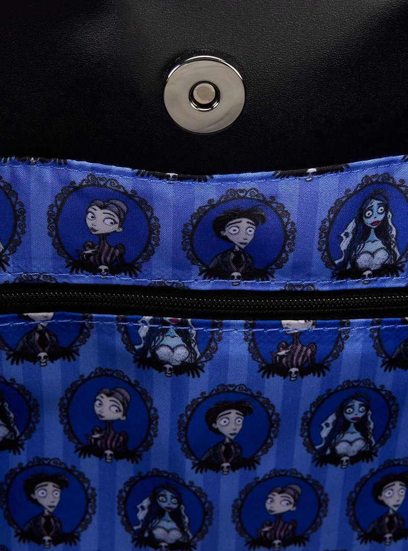 Loungefly Corpse Bride Emily & Victor Portrait Tote Bag