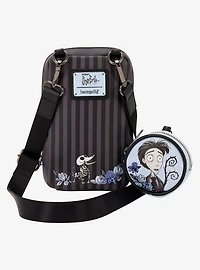 Loungefly Corpse Bride Emily Crossbody Bag with Coin Purse