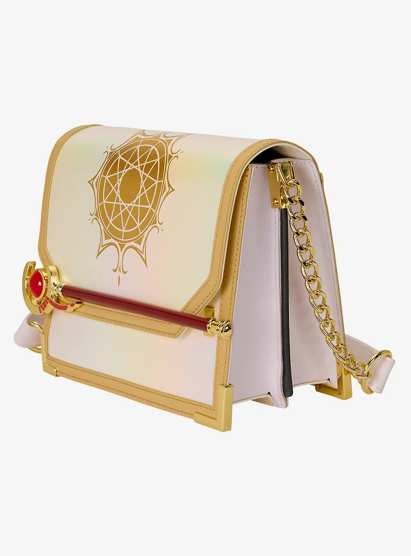 Loungefly Frieren: Beyond Journey's End Frieren's Staff Crossbody Bag