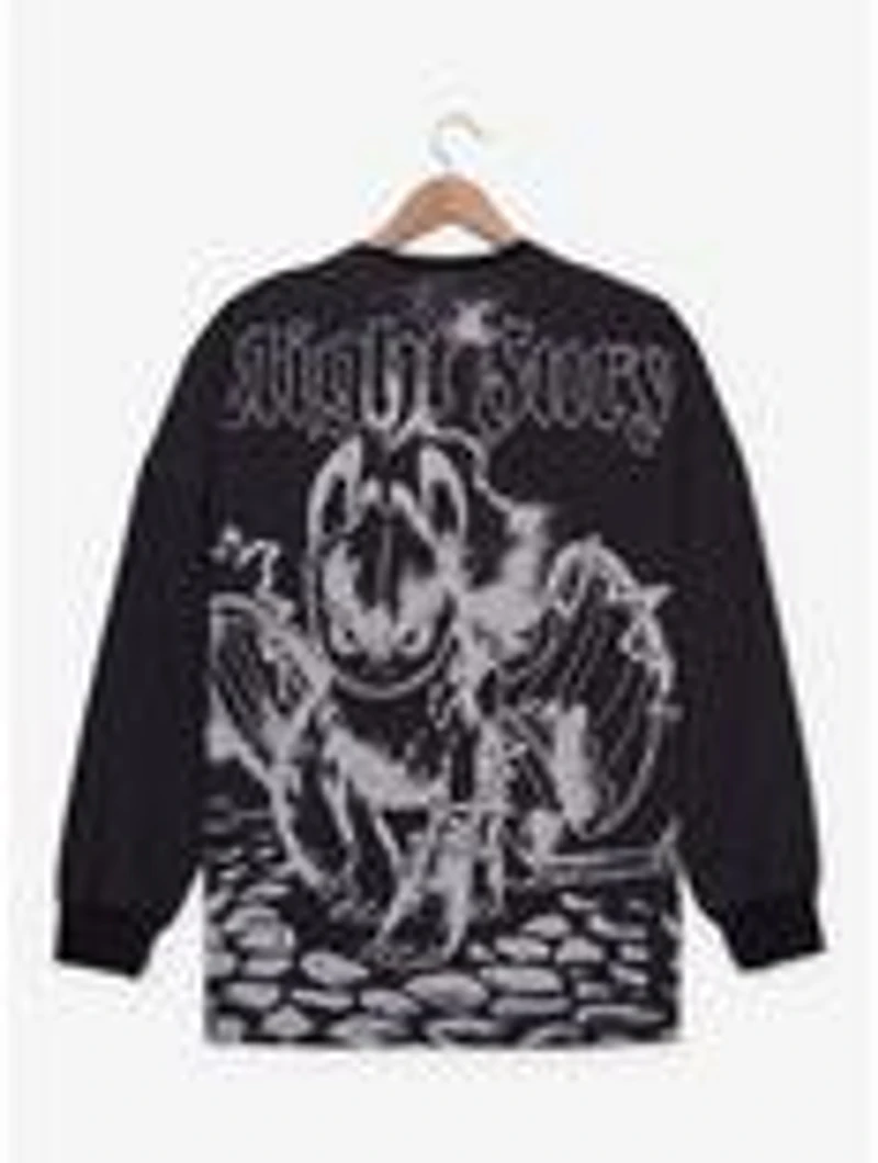 DreamWorks How To Train Your Dragon Toothless Tonal Portrait Long Sleeve - BoxLunch Exclusive